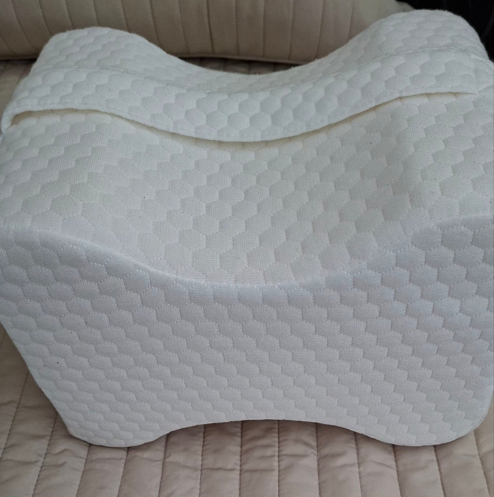 Knie kussen, Huis en Inrichting, Slaapkamer | Beddengoed, Ophalen, Eenpersoons, Wit, Nieuw