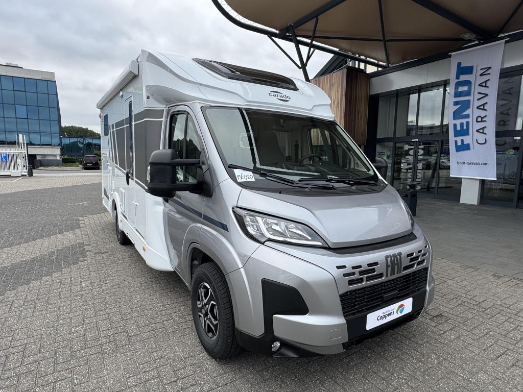 Carado T328 PRO+ AUTOMAAT + ACTIEPRIJS, Caravans en Kamperen, Automaat, Chemisch toilet, Fiat, Koelkast
