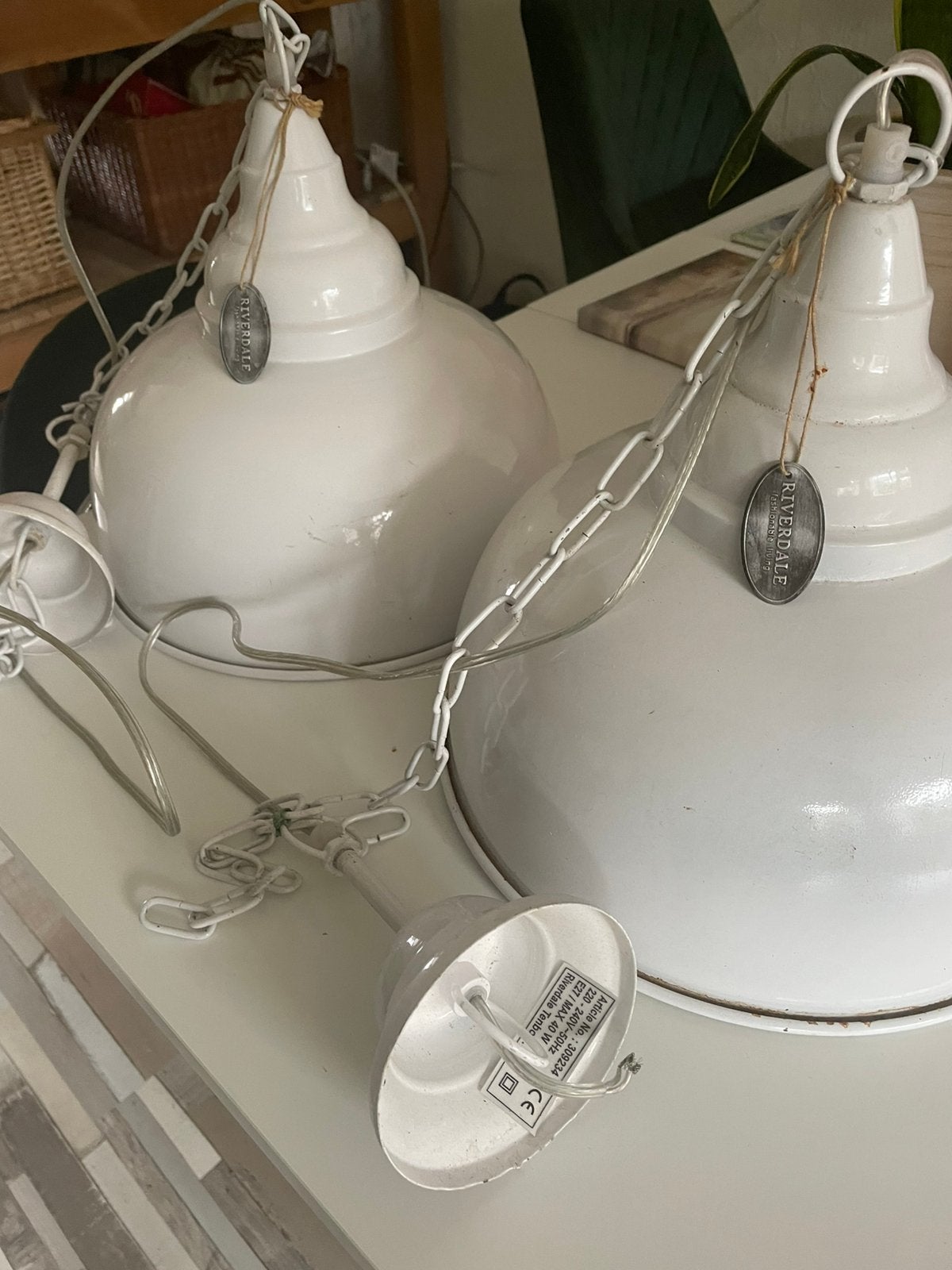 2 riverdale lampen, Huis en Inrichting, Ophalen of Verzenden, Gebruikt