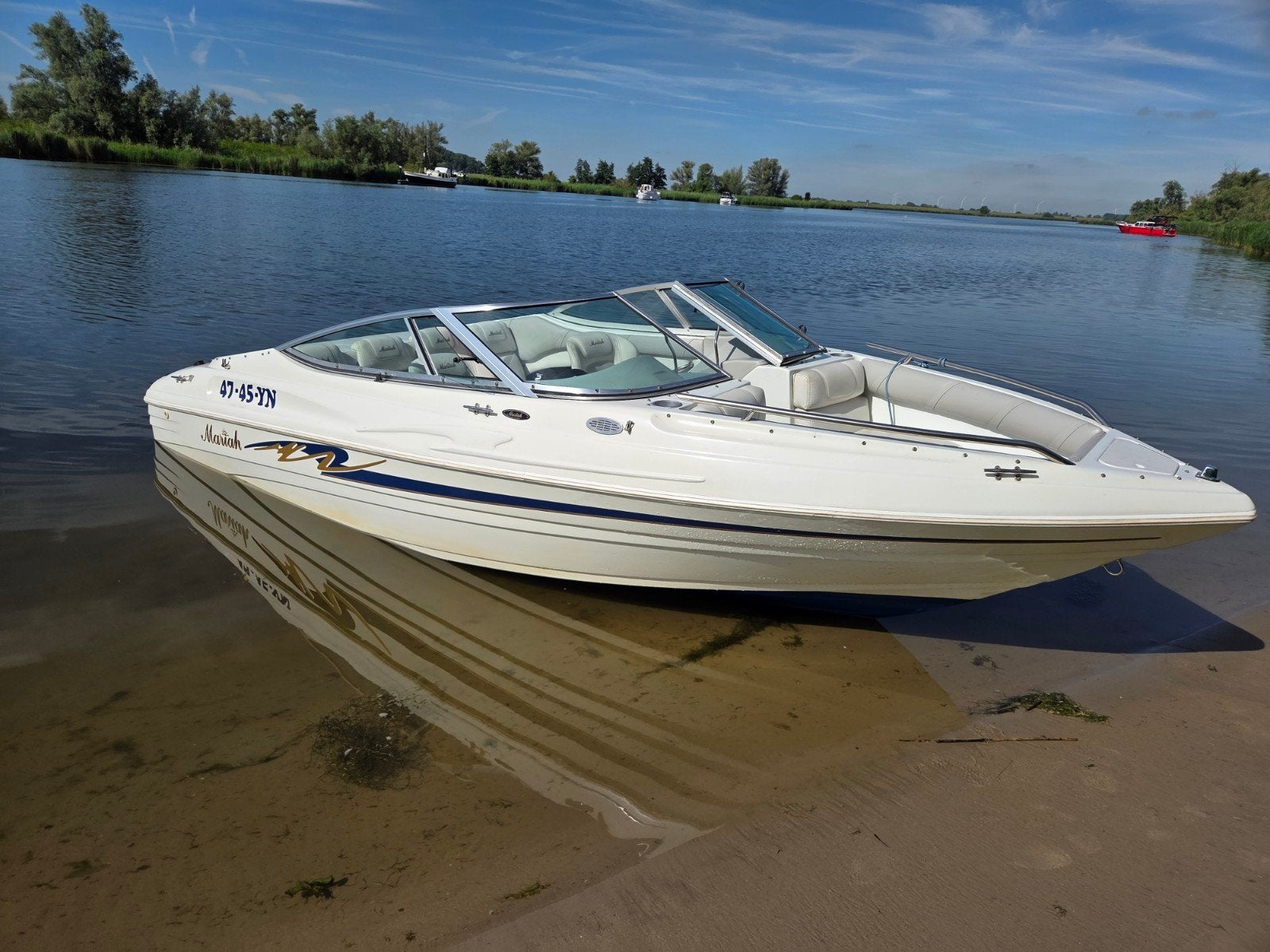Mariah SHABAH 182 met Mercruiser 140 PK en trailer, Watersport en Boten, Ophalen