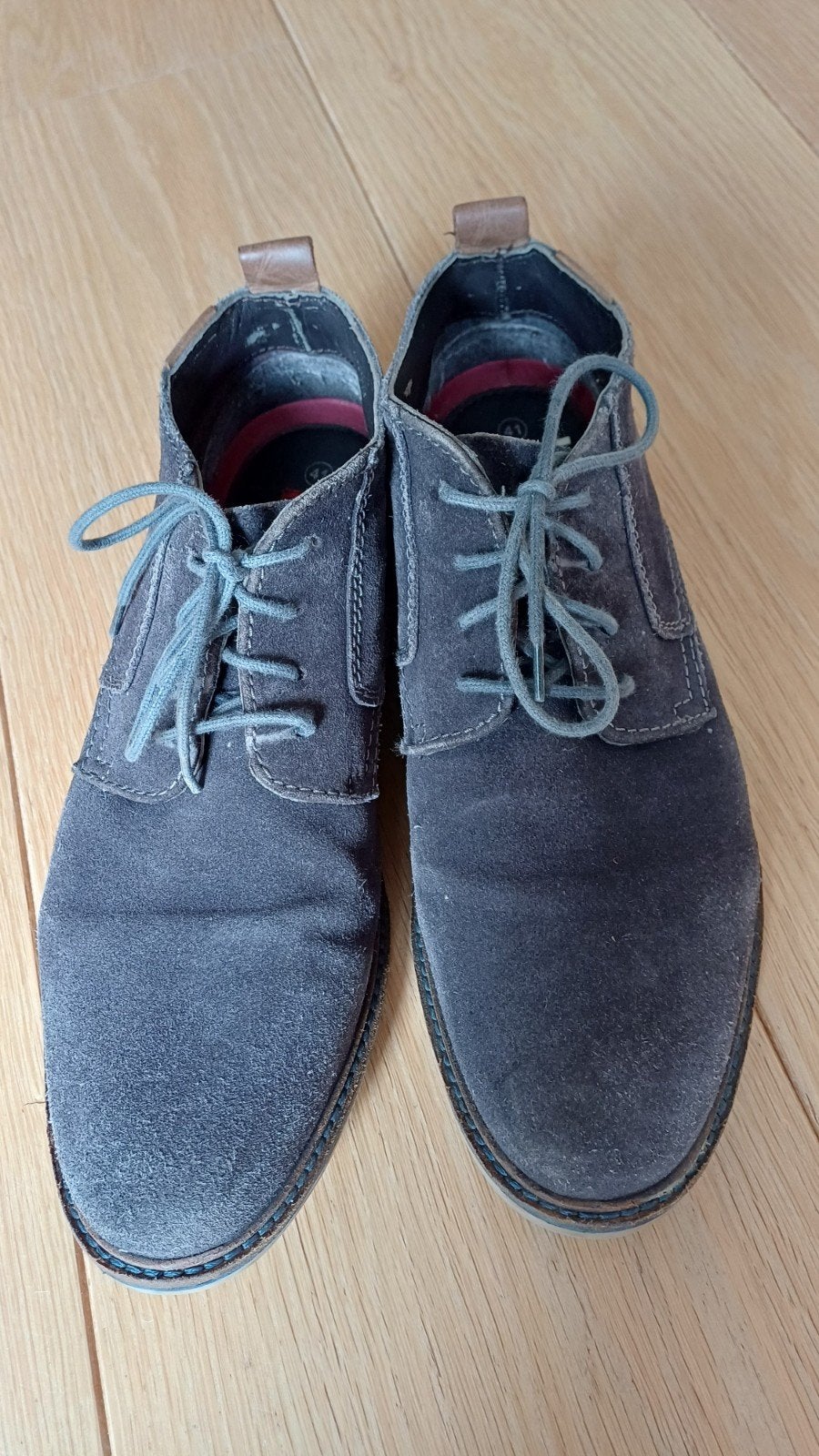 Bugatti halfhoge herenschoenen maat 41, Bugatti, Blauw, Ophalen of Verzenden, Gedragen