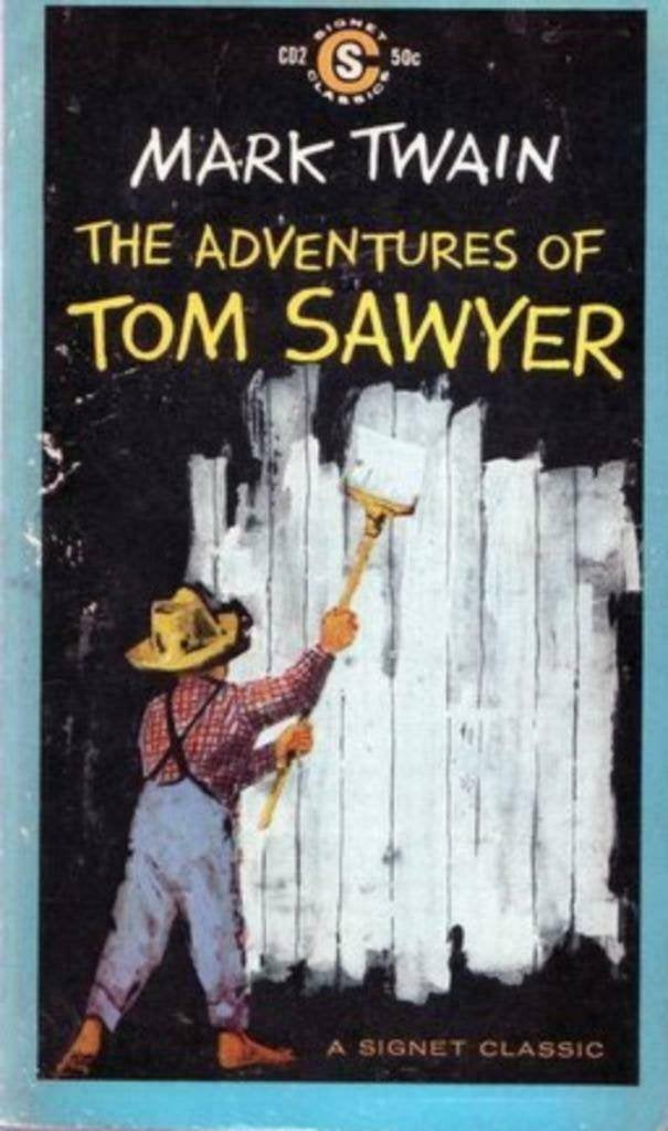 The Adventures Of Tom Sawyer - Mark Twain{1961}, Ophalen of Verzenden, Gelezen, Mark Twain