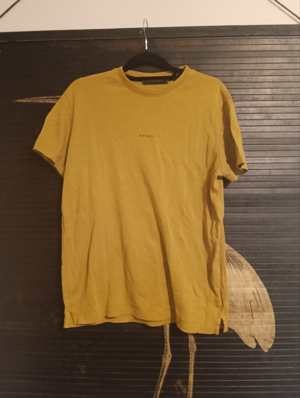 Aspact T-shirt Maat M - Stijlvol en Comfortabel, Maat 48/50 (M), Geel, Aspact, Ophalen of Verzenden