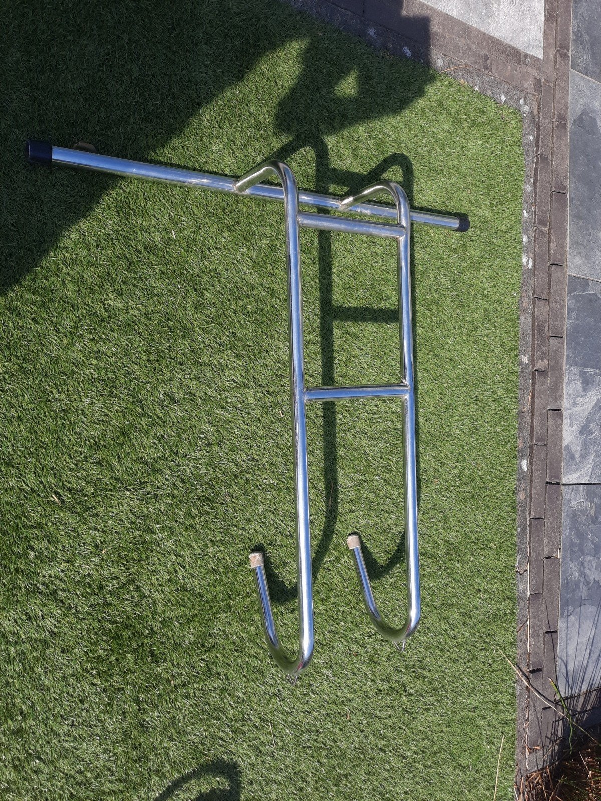 RVS Zwemtrap / Boottrap voor steiger - 93 cm hoog, Ophalen, Gebruikt, Overige typen