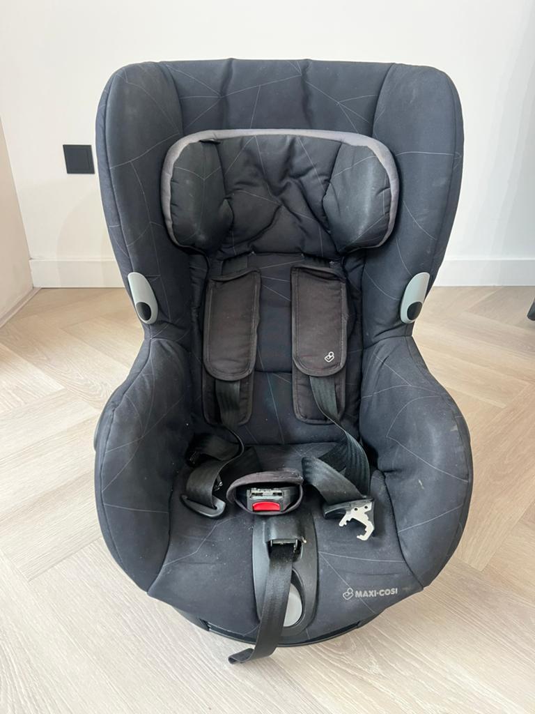 Maxi cosi Axiss autostoel 90 graden draaibaar zwart, Ophalen, 9 t/m 18 kg, Maxi-Cosi, Autogordel