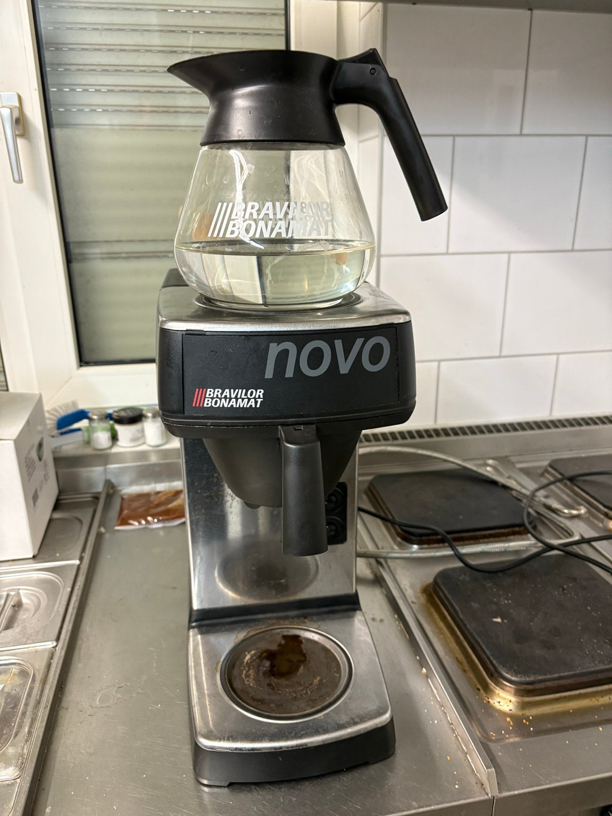 Bravilor Bonamat Novo filterkoffiezetapparaat, Ophalen, Gebruikt, 10 kopjes of meer, Koffiemachine