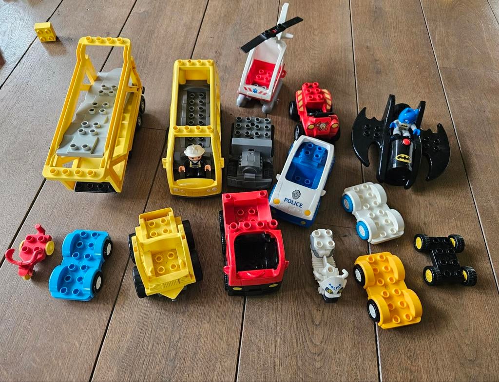 Duplo voertuigen, dieren en poppetjes, Ophalen of Verzenden