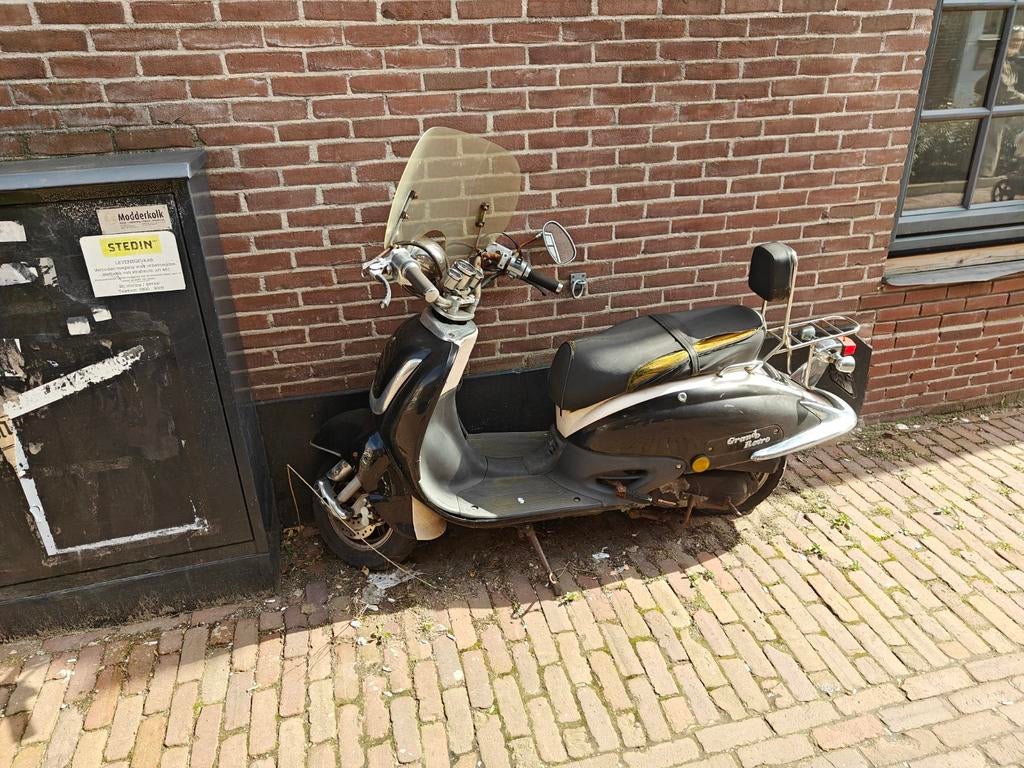 Scooter al 2 jaar niet gestart! T.E.A.B!, Ophalen