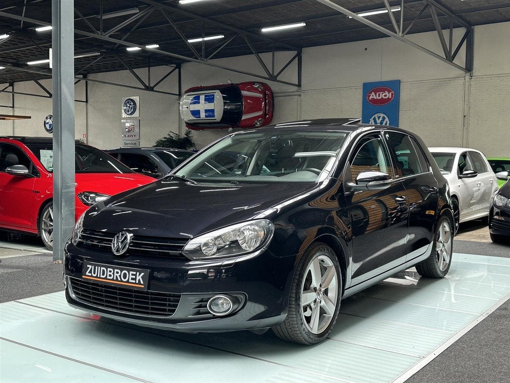 Volkswagen Golf 1.4 TSI 122PK 5-Deurs OPENDAK Stuurbed. Clim, Auto's, Gebruikt, 1290 kg, Origineel Nederlands, Bedrijf