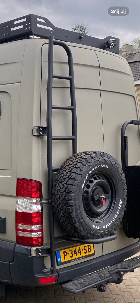 reservewiel drager/ladder,  Sprinter, Crafter, Hymer, camper, Auto-onderdelen, Ophalen, Deur, Mercedes-Benz, Nieuw