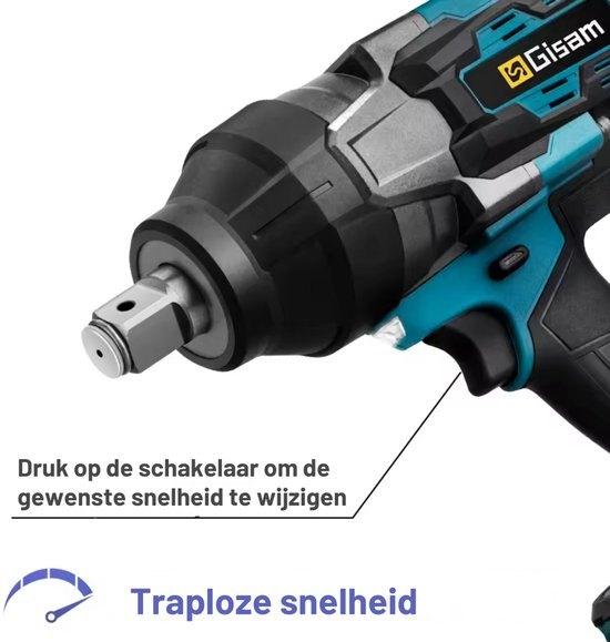 Slagmoersleutel - Slagschroevendraaier - 3100N.M High Torque, Corvance B.V., Verzenden, Nieuw, Corvancebol@gmail.com