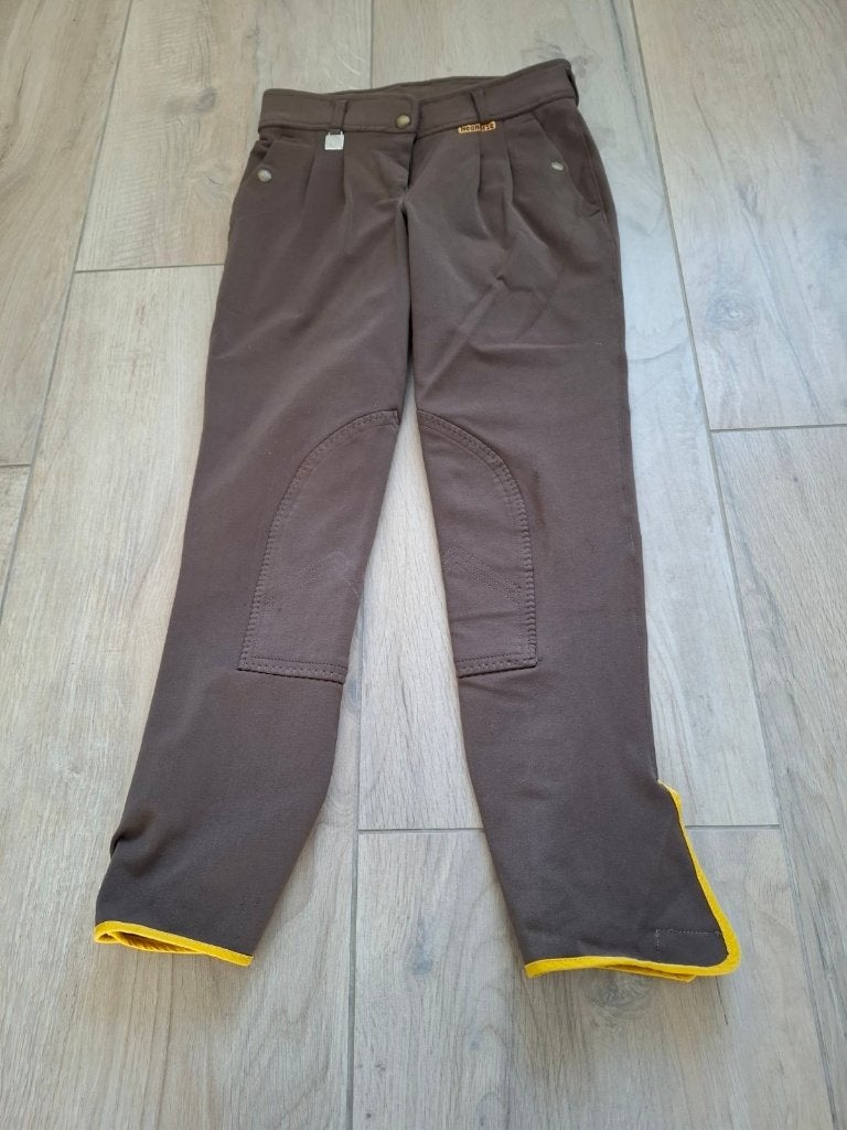 Nedhorse rijbroek - bruin - maat 34 - dames, Dieren en Toebehoren, Paardrijkleding, Dressuur, Zo goed als nieuw, Dames, Onderkleding