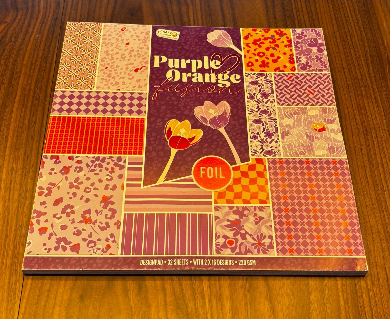 Action papierblok met dik papier en diverse prints, Nieuw, Meerkleurig, Ophalen of Verzenden, Papier of Karton