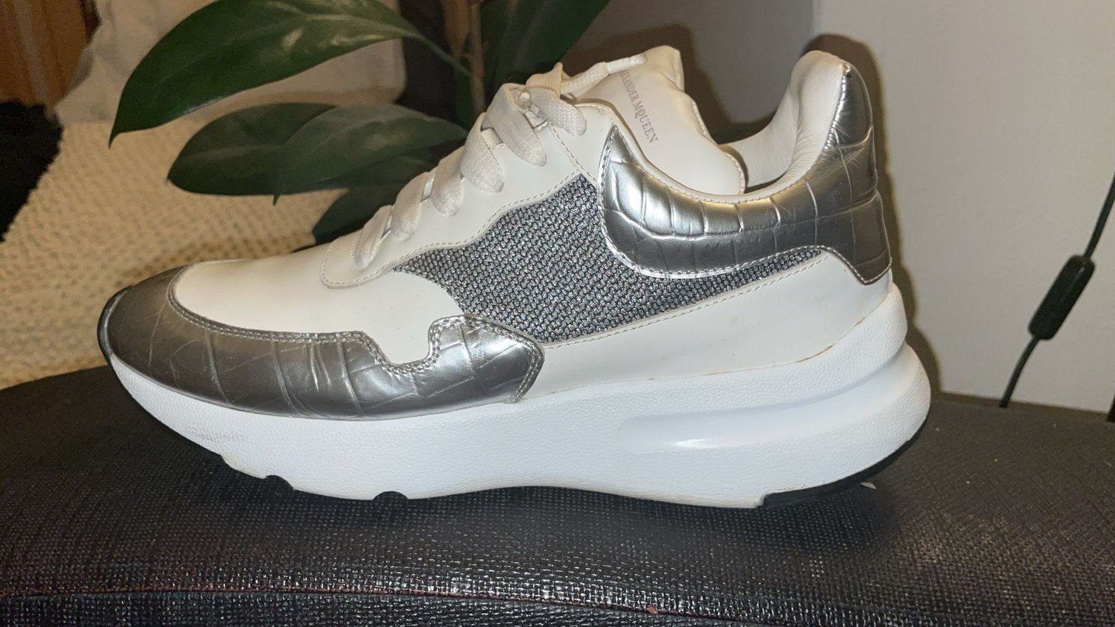 Stijlvolle sneakers met metallic accenten, Ophalen of Verzenden