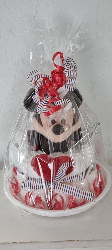 Luiertaart mickey mouse geboorte jongen babyshower disney. N, Kinderen en Baby's, Ophalen of Verzenden