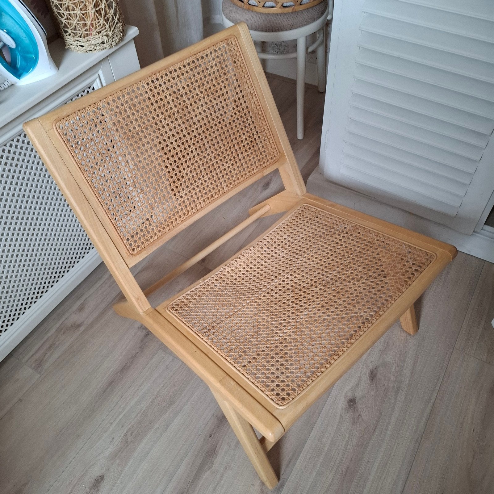 Rotan lounge stoel, Antiek en Kunst, Ophalen