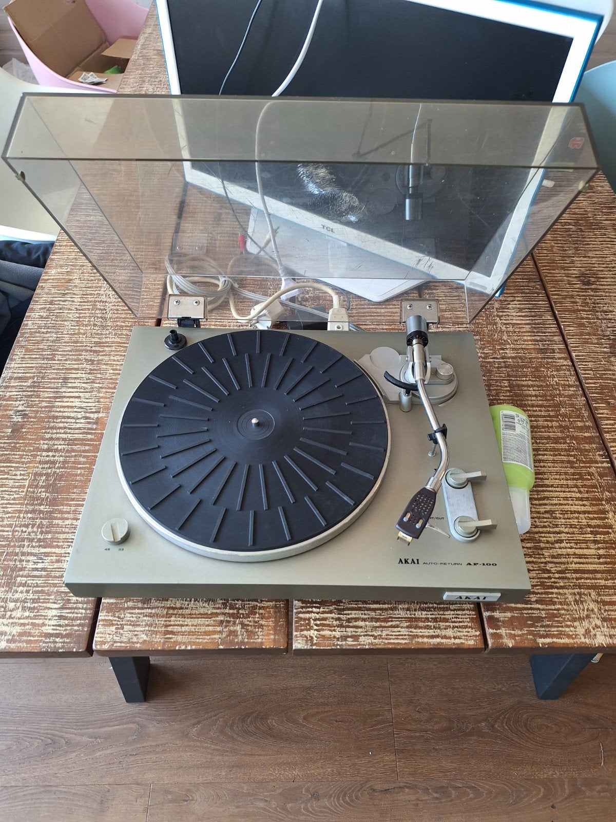 Akai AP100 inclusief element, Ophalen of Verzenden, Zo goed als nieuw, Akai