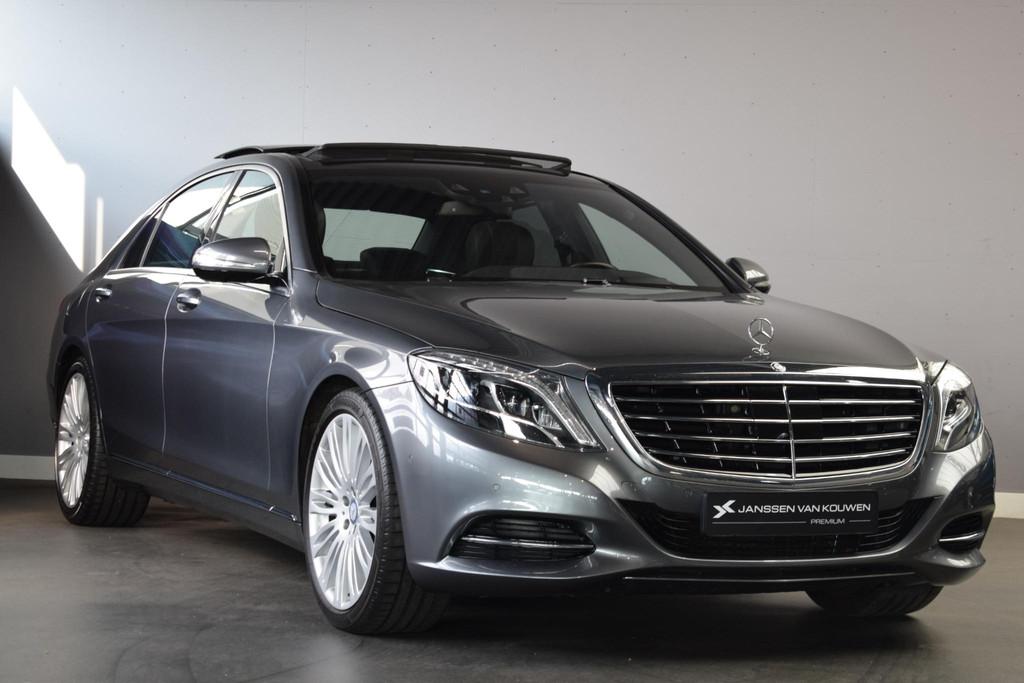 Mercedes-Benz S-klasse 400 4Matic Lang Prestige Plus / Stoel, Auto's, Mercedes-Benz, Adaptive Cruise Control, Gebruikt, Euro 6