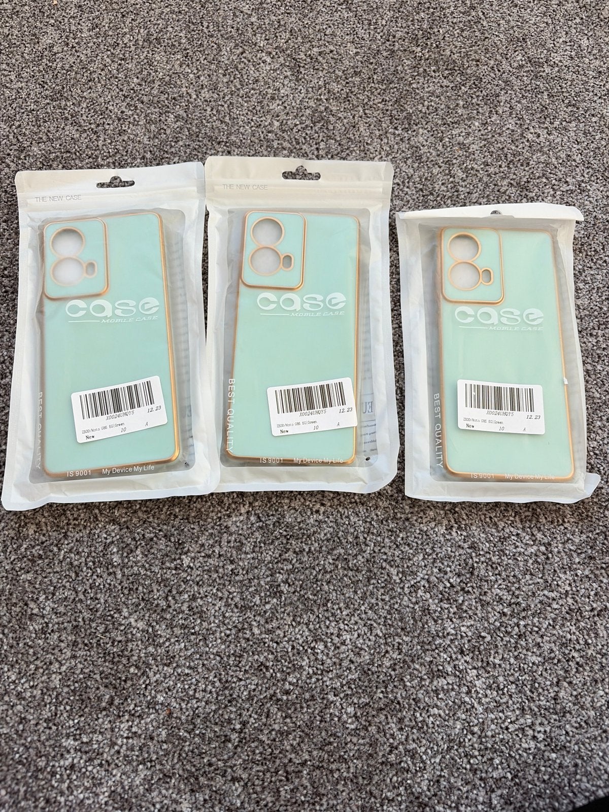 Nieuwe groene hoesjes voor Moto G85 5G (3 stuks), Telecommunicatie, Ophalen of Verzenden, Nieuw, Hoesje of Tasje