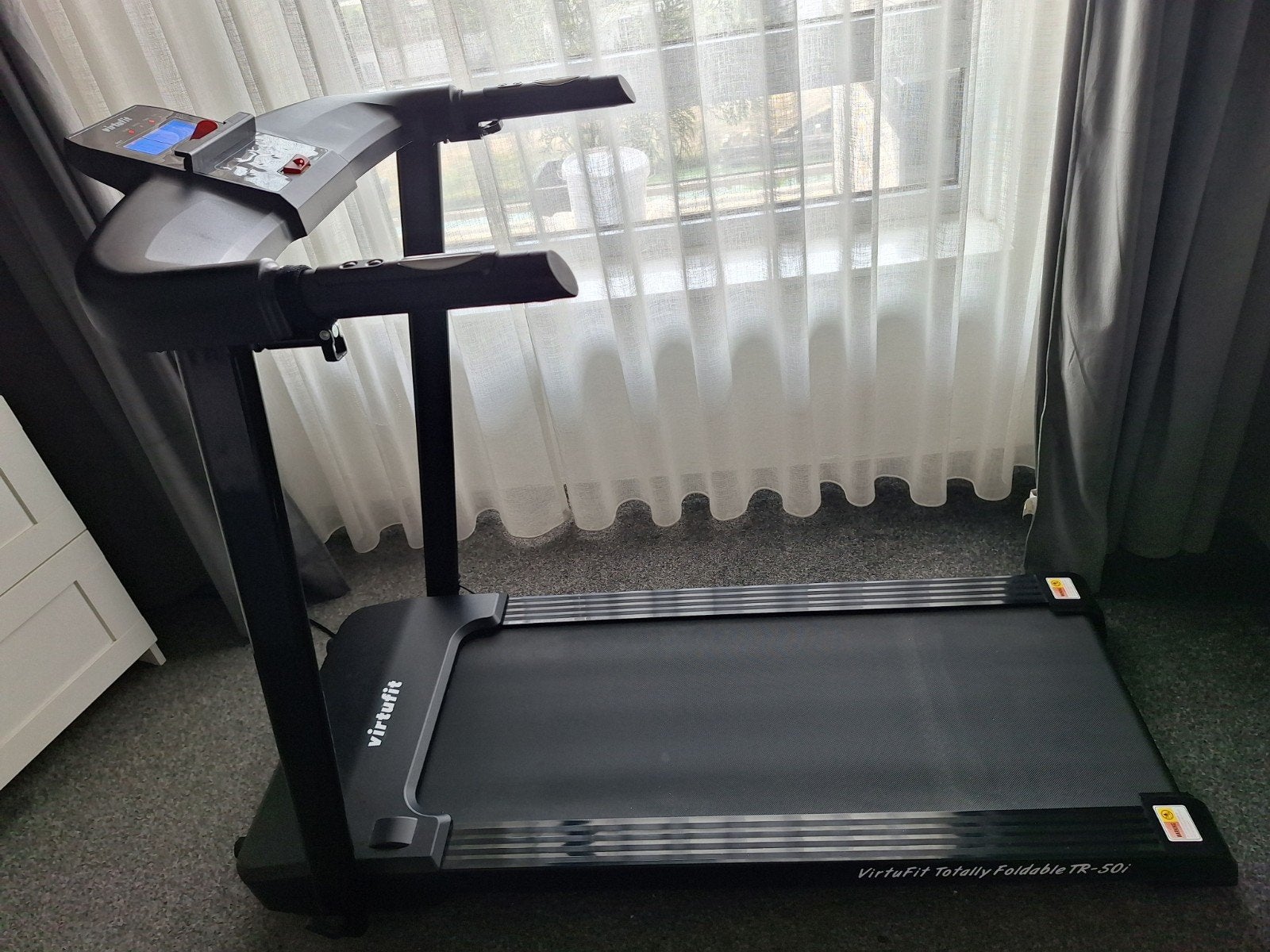 Virtufit TR-50i Opvouwbare Loopband - Compact en Handig, Sport en Fitness, Fitnessapparatuur, Ophalen, Zo goed als nieuw, Benen