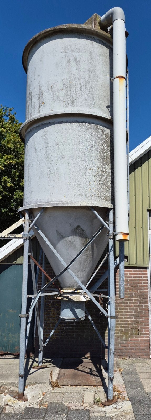 voersilo broksilo silo, Ophalen, Vee