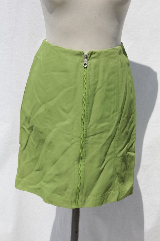 Leuke groene korte rok.Rits.Mt 36.Merk Vanilia, ., Zwart, Ophalen of Verzenden, Zo goed als nieuw