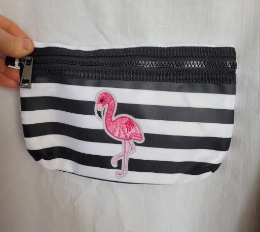 Grappig toilettasje met flamingo merk Clockhouse, ., Ophalen of Verzenden, Zo goed als nieuw, .