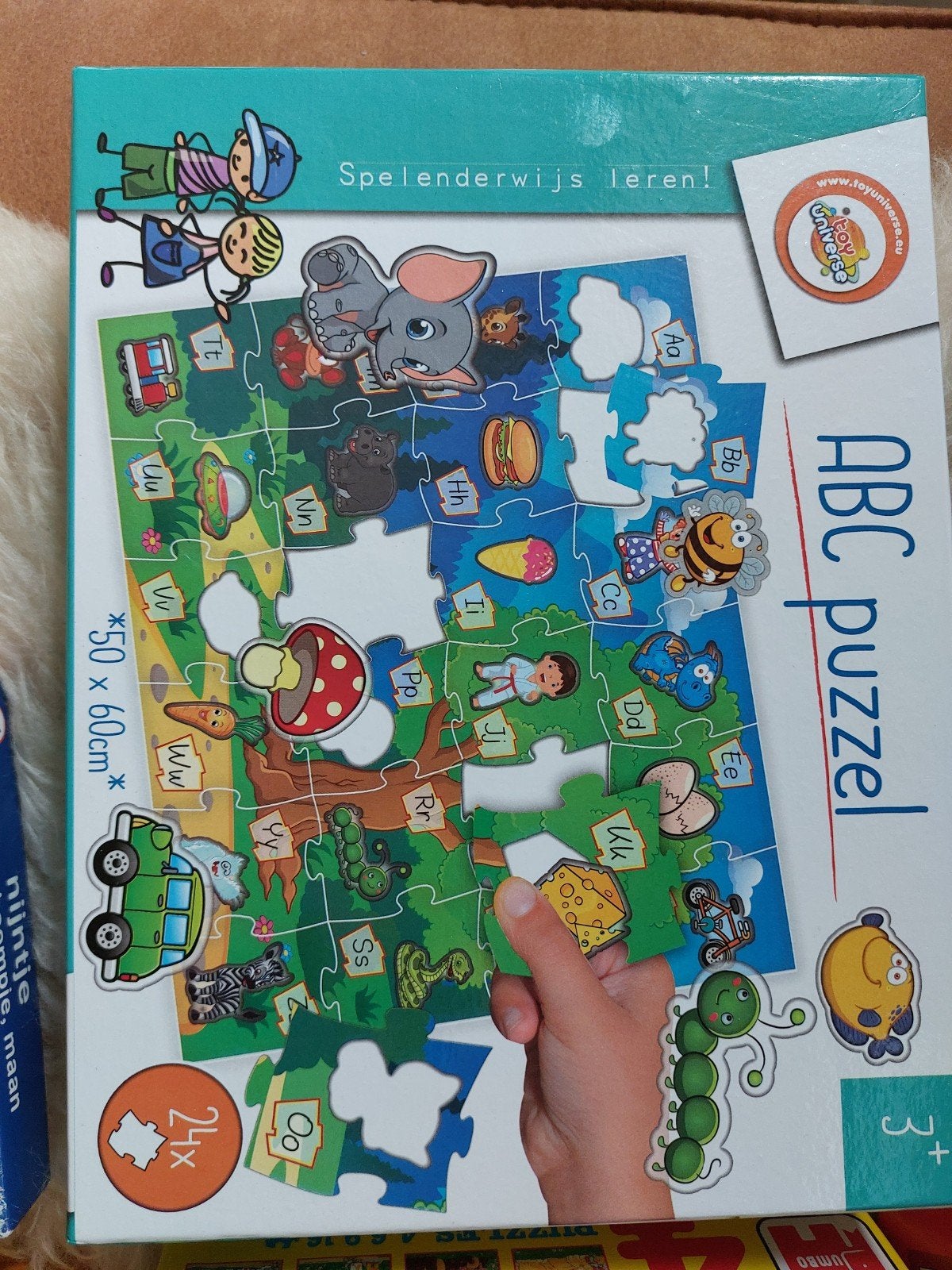 ABC puzzel en Alfabet puzzel, Ophalen of Verzenden, 10 tot 50 stukjes, Zo goed als nieuw
