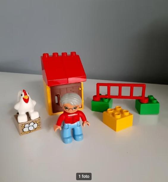 Lego / Duplo kippenhok, Ophalen of Verzenden, Zo goed als nieuw, Complete set, Duplo