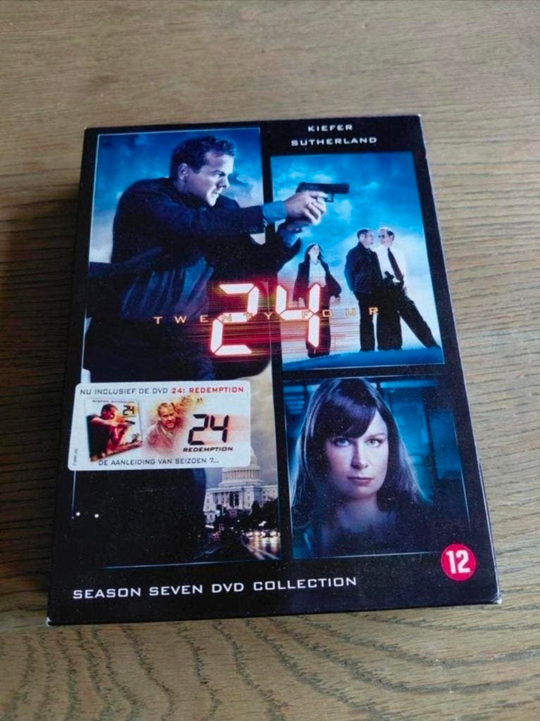 24 - Seizoen 7 dvd box., Vanaf 12 jaar, Ophalen of Verzenden, Zo goed als nieuw, Actie en Avontuur