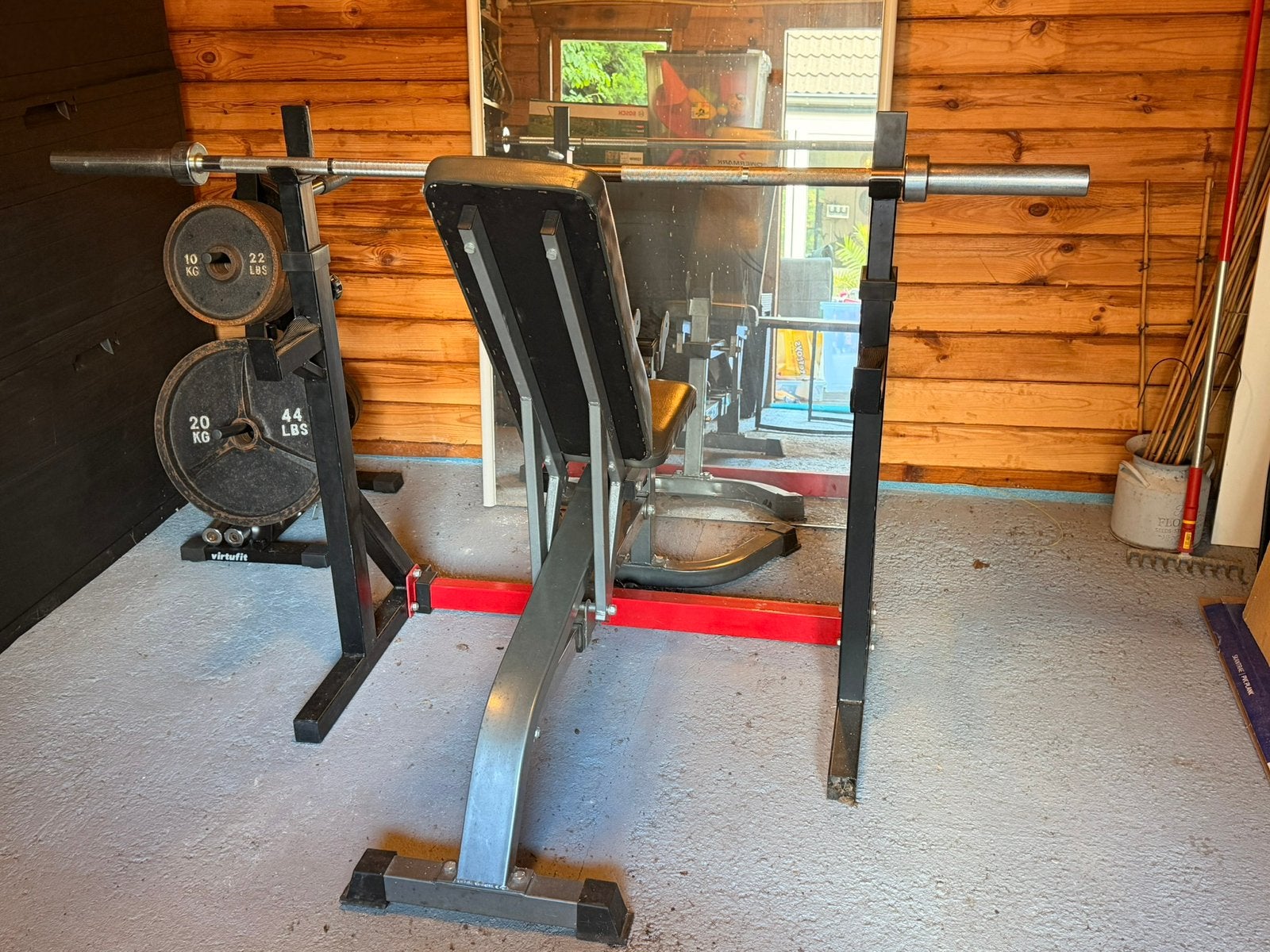 Home gym thuis fitness, Ophalen, Gebruikt, Metaal, Krachtstation