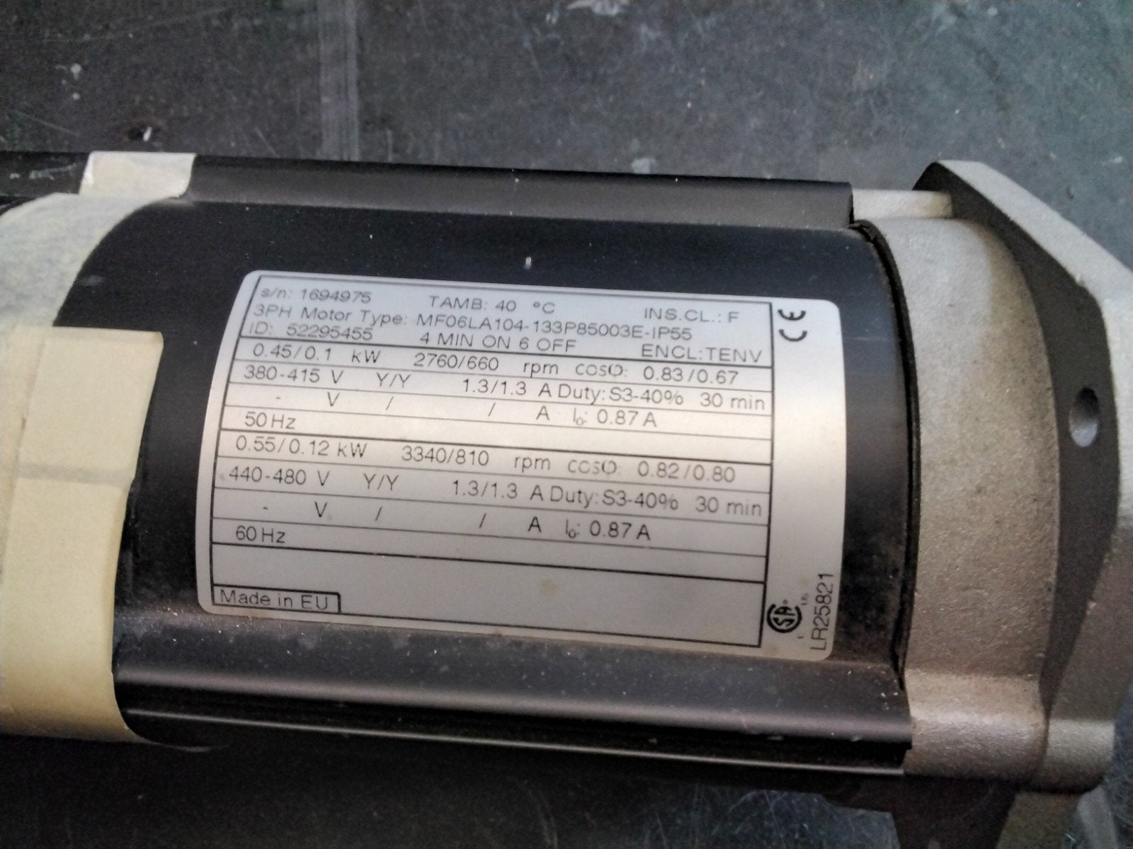 nieuwe elektromotor 3 fasen, Doe-het-zelf en Verbouw, Ophalen of Verzenden, Nieuw, Elektromotor, 1800 rpm of meer