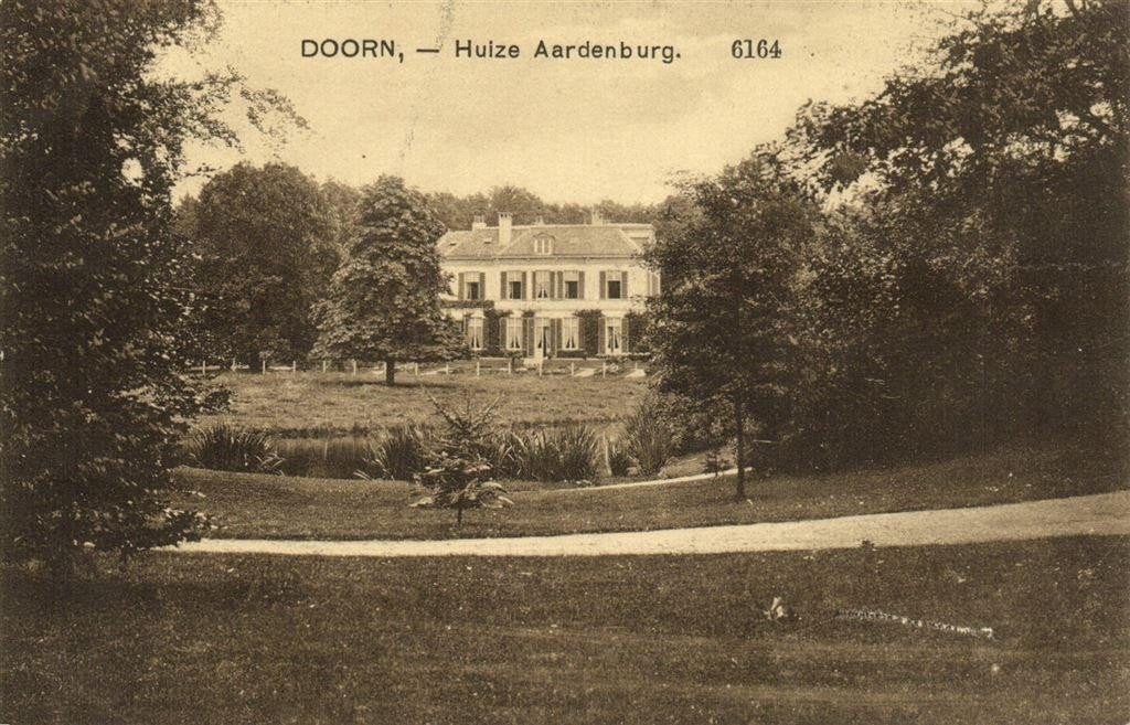 Doorn, - Huize Aardenburg. - 1916 gelopen, Ophalen of Verzenden, Voor 1920, Gelopen, Utrecht