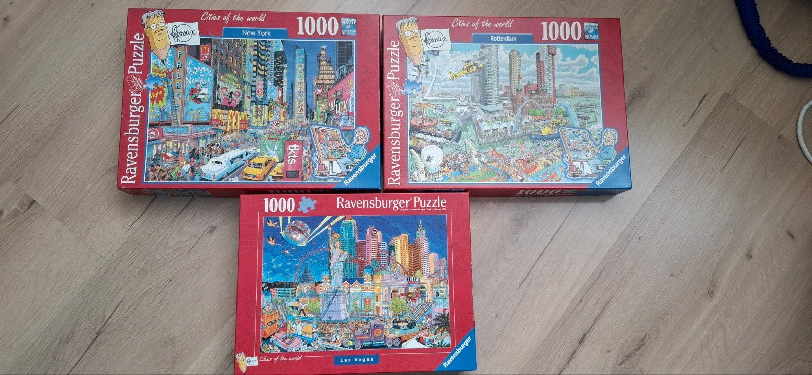 Ravensburger Legpuzzels 1000 stukjes, Ophalen of Verzenden, 500 t/m 1500 stukjes, Gebruikt, Legpuzzel