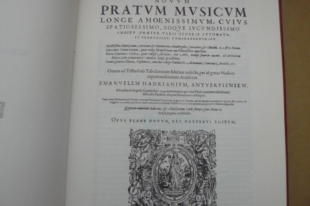 LUIT / EMMANUEL ADRIAENSEN / Novum Pratum Musicum / 1977, Muziek en Instrumenten, Ophalen of Verzenden, Gebruikt, Overige typen