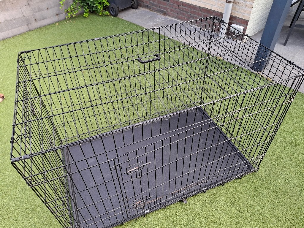 Honden bench, Dieren en Toebehoren, Ophalen, Gebruikt