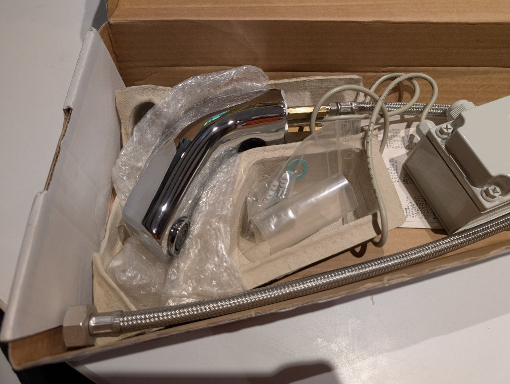 Oras Electra 6110 sensor wastafelkraan, Ophalen of Verzenden, Nieuw, Chroom, Kraan