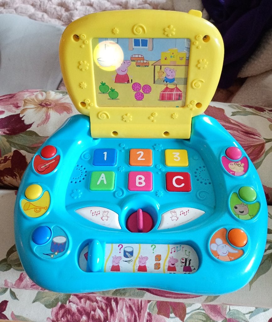 peppa pig kinder computer spel, Gebruikt, Ophalen of Verzenden, Peppa Pig, Middelgroot (20 tot 80 cm)