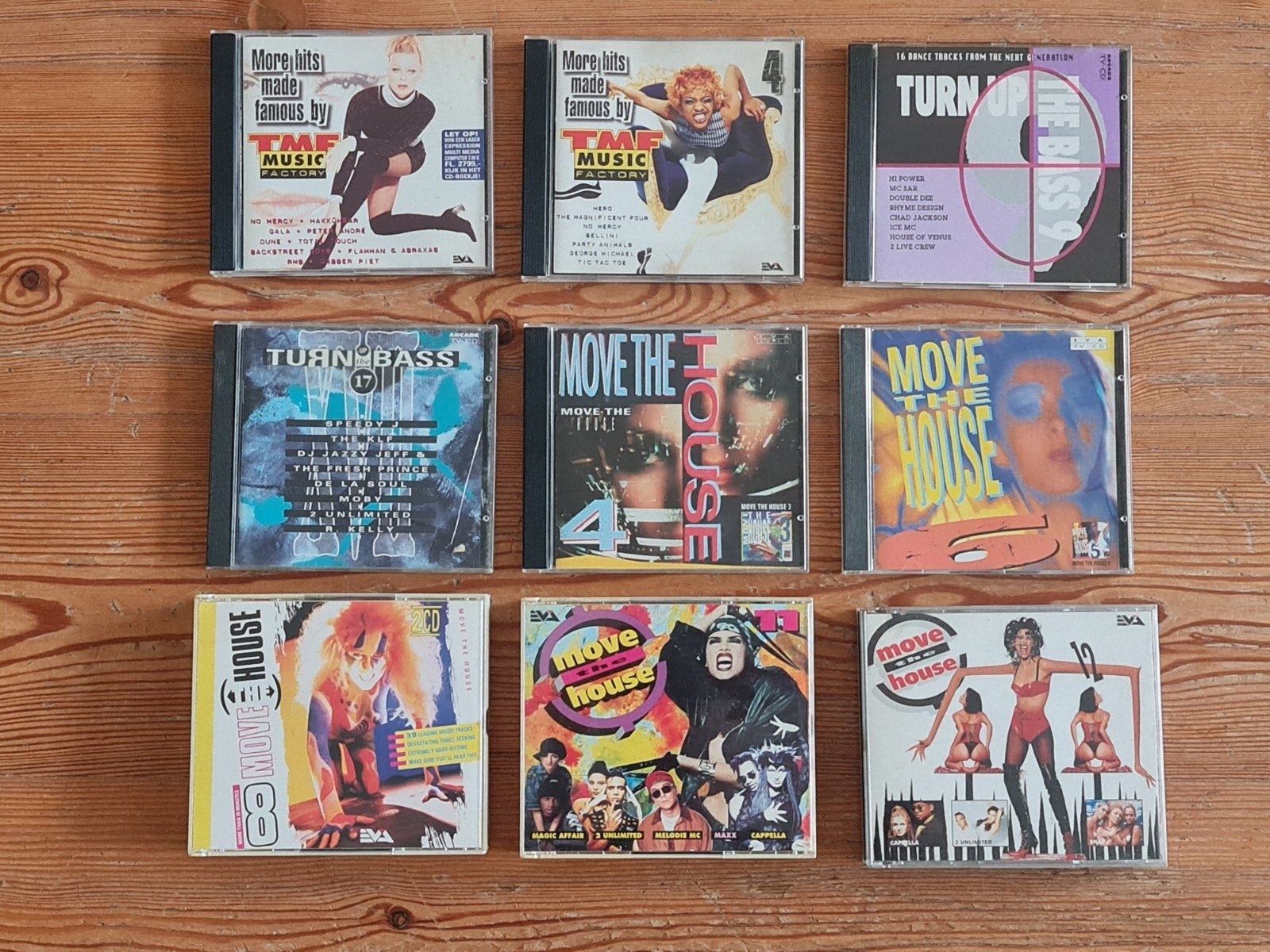 Move The House / Turn Up The Bass / TMF CD's, Verzenden, Gebruikt, Dance Populair