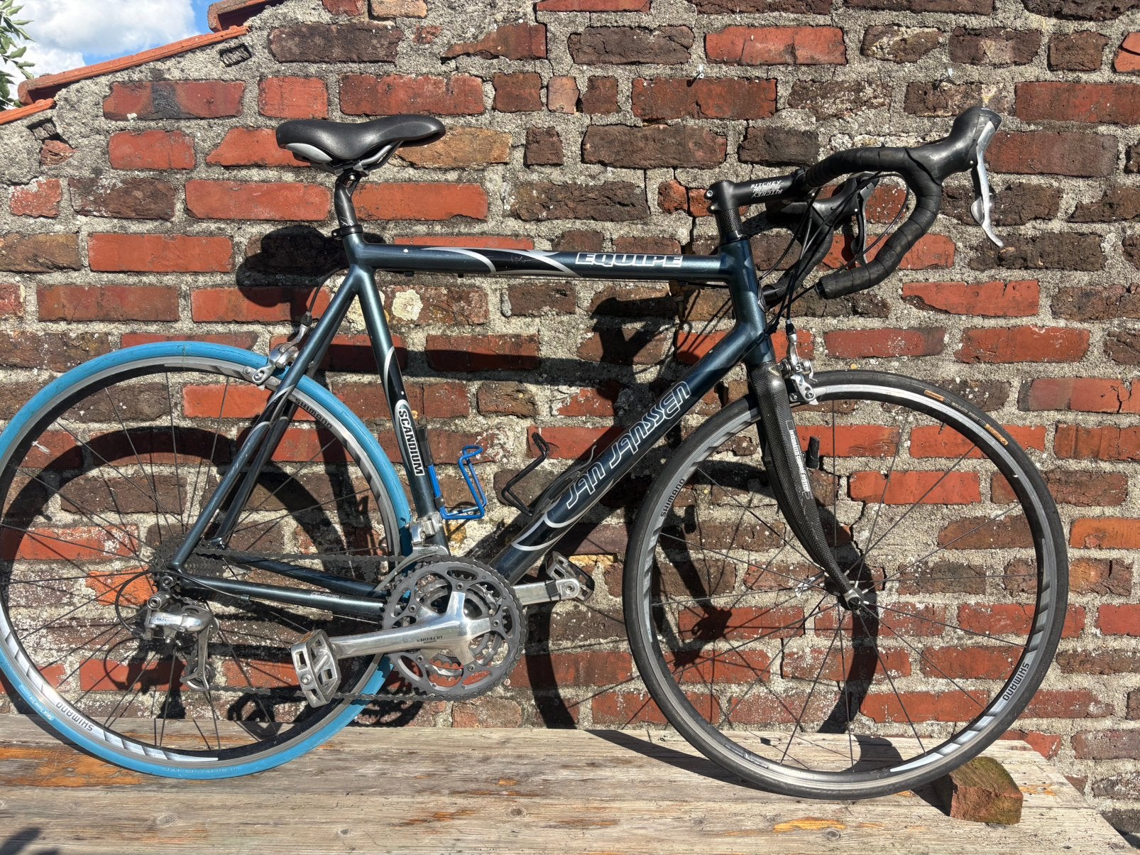 Jan Janssen 57 cm, Gebruikt, Carbon, 57 tot 61 cm, Meer dan 20 versnellingen