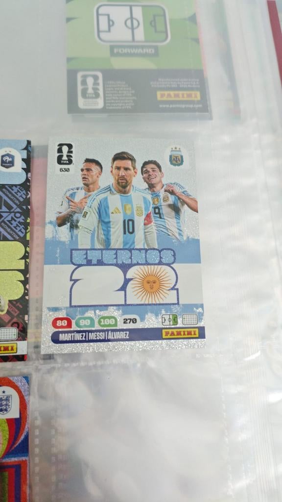 Messi eternos 22 panini wk 2026, Ophalen of Verzenden, Zo goed als nieuw, Plaatje