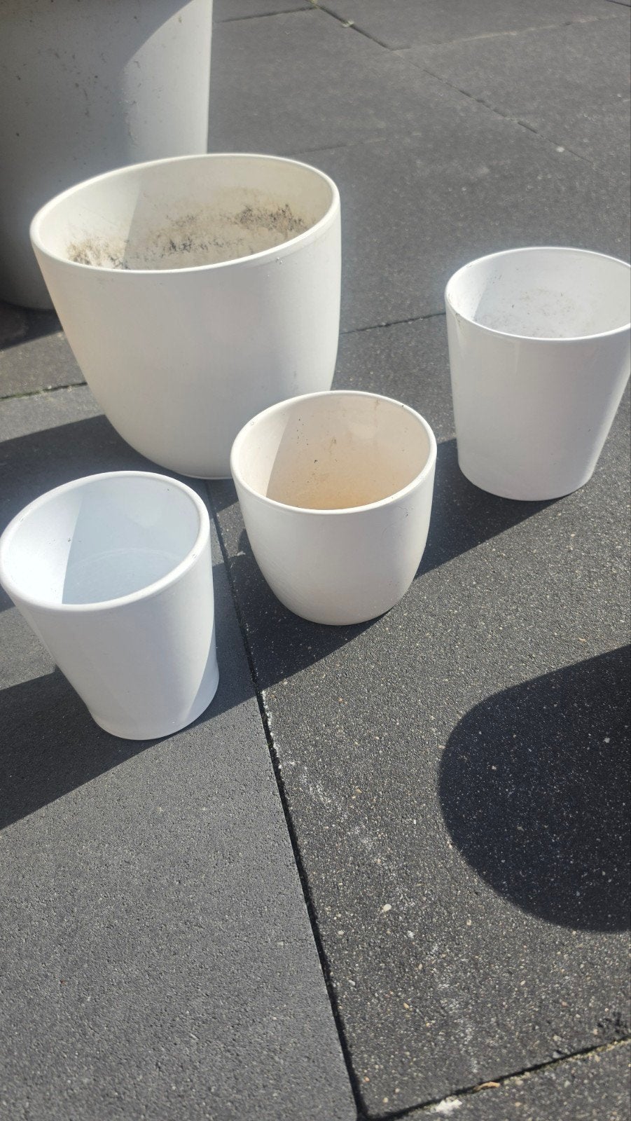 Plantenpotten, diverse maten, Tuin en Terras, Gebruikt, Rond, Binnen, Ophalen of Verzenden