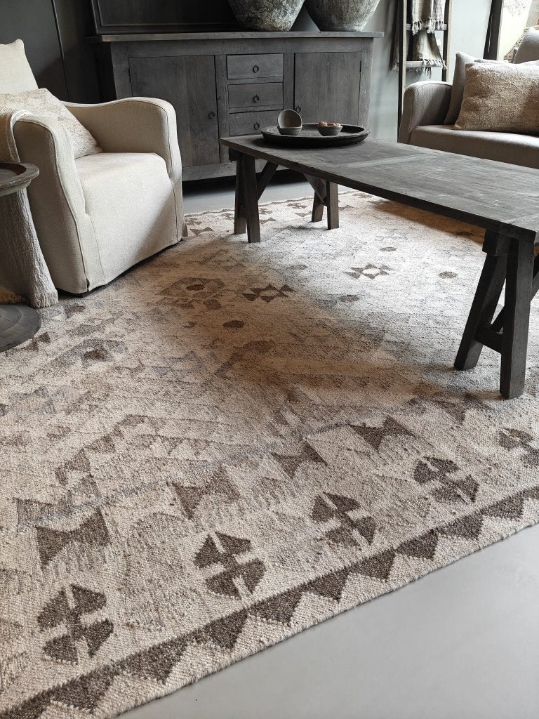 kelim kleden in div. dessins en maten bij ALTIJD IETS MOOIS, URBAN, LANDELIJK, STRAK,, Beige, 150 tot 200 cm, Ophalen of Verzenden