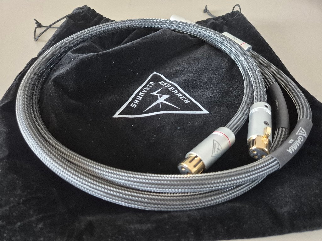 Shunyata Research Gamma XLR 1m – compleet met originele doos, Info@shunyata.com, Shunyata Research, Ophalen of Verzenden, Zo goed als nieuw