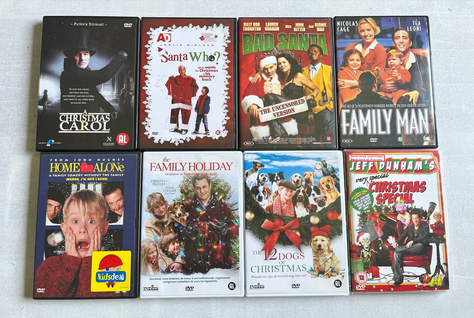 Kerst DVD collectie: 8 films voor de feestdagen, Alle leeftijden, Nederlands, Ophalen of Verzenden, Inclusief doosje