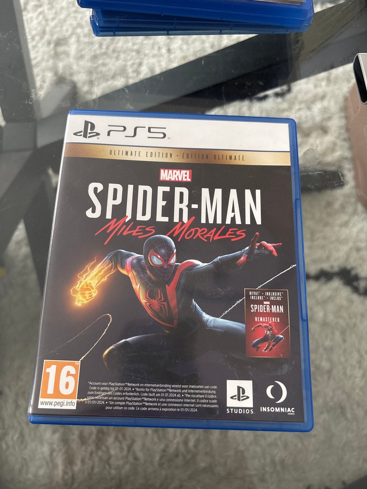 Spiderman Miles Morales PS5 - Zo goed als nieuw, Spelcomputers en Games, Avontuur en Actie, 1 speler, Ophalen of Verzenden, Zo goed als nieuw