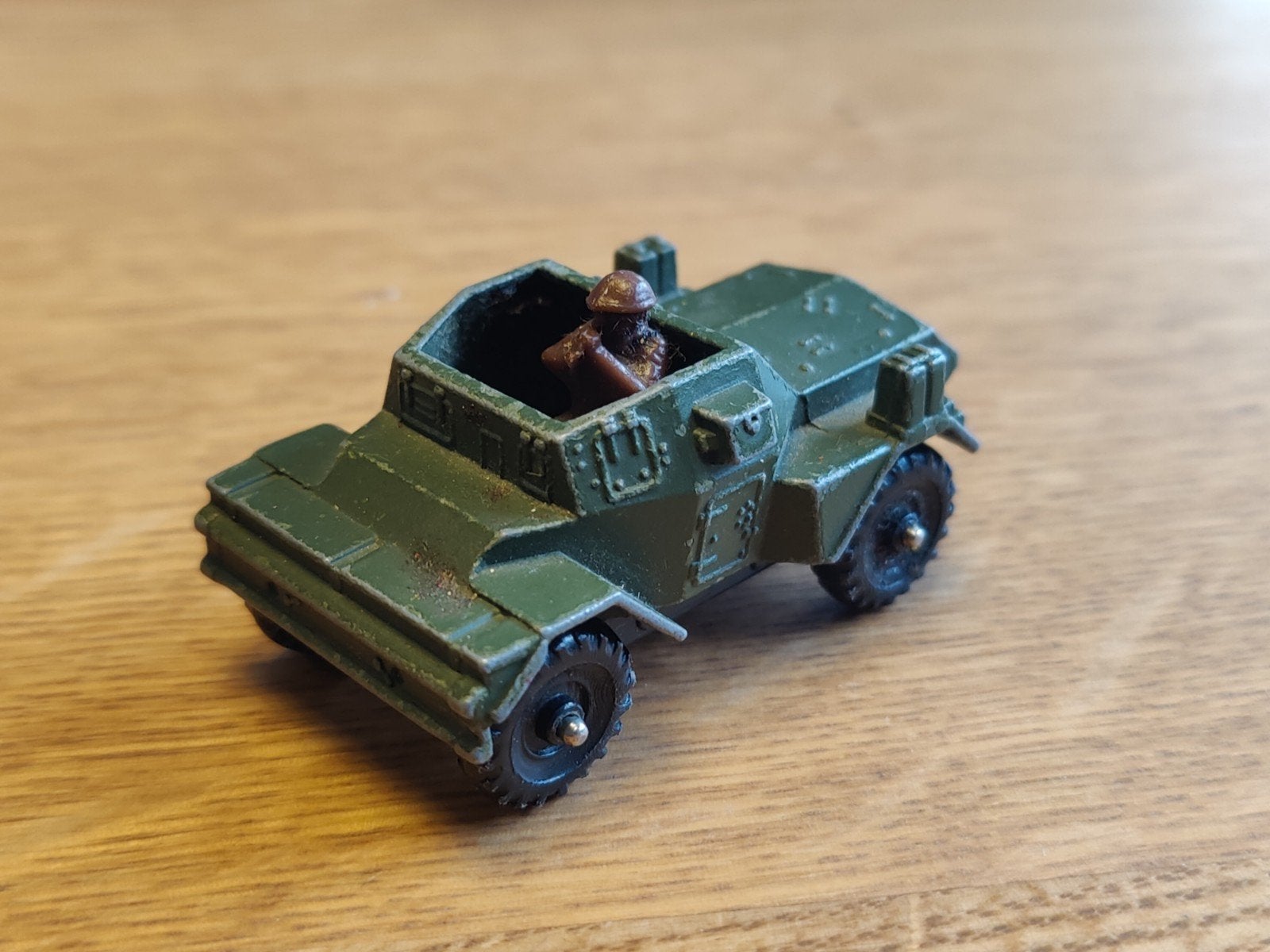 Corgi Juniors Daimler Scout Car Army, Ophalen of Verzenden, Auto