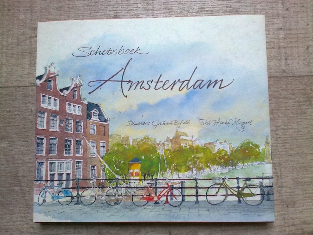 Schetsboek Amsterdam – geheel nieuw boek, Hinke Wiggers, Nieuw, Ophalen of Verzenden, Tekenen en Schilderen