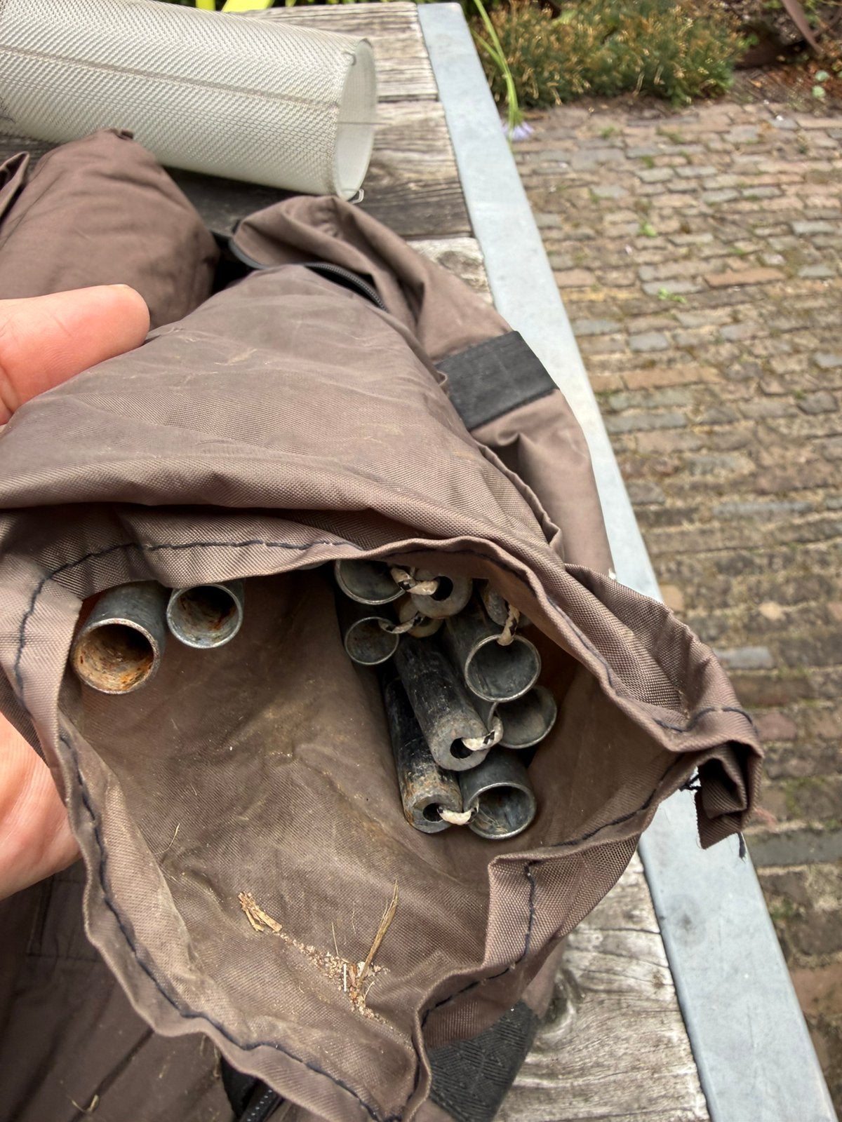 Perry Sport koepeltentje, Caravans en Kamperen, Tenten, Ophalen, Zo goed als nieuw, Tot en met 2