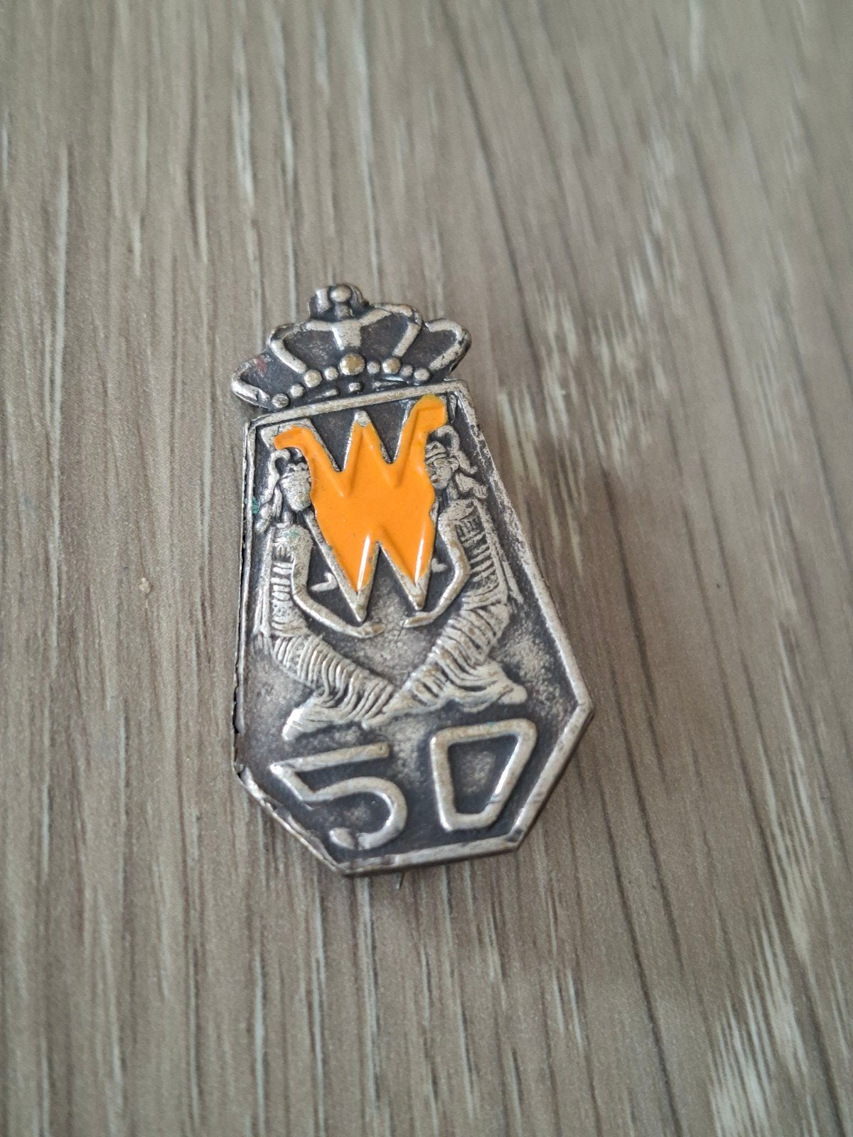 Herrineringsspeld Wilhelmina 50 jaar, Verzenden, Overige soorten, Overige gebieden, Embleem of Badge